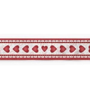 Valentine’s Day Table Runner Red Heart